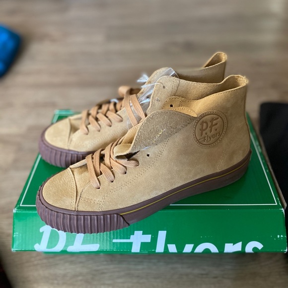P.F. Flyers Shoes - PF Flyers suede high tops BRAND NEW